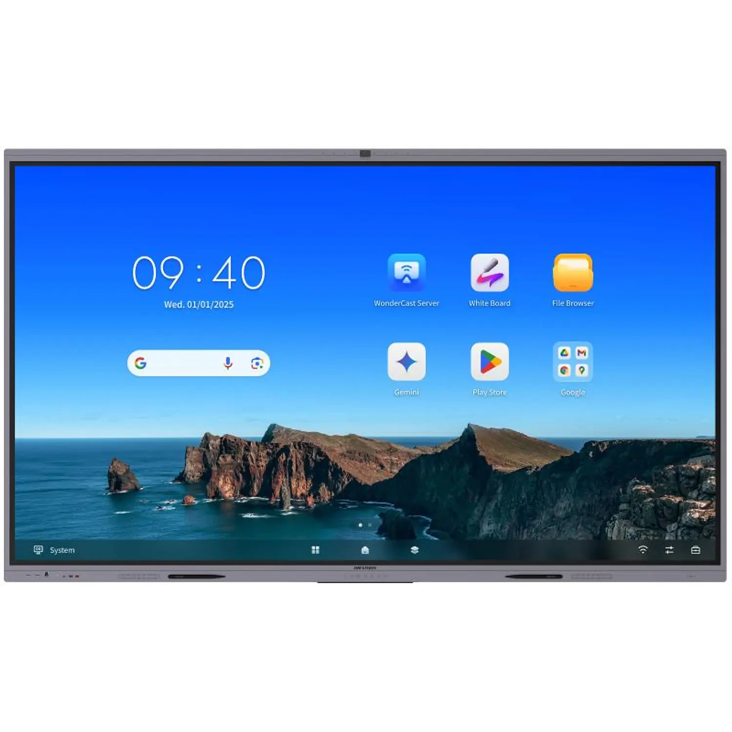 Hikvision WonderHub DS-D5A65RB/B3 Pantalla Interactiva 65" 4K